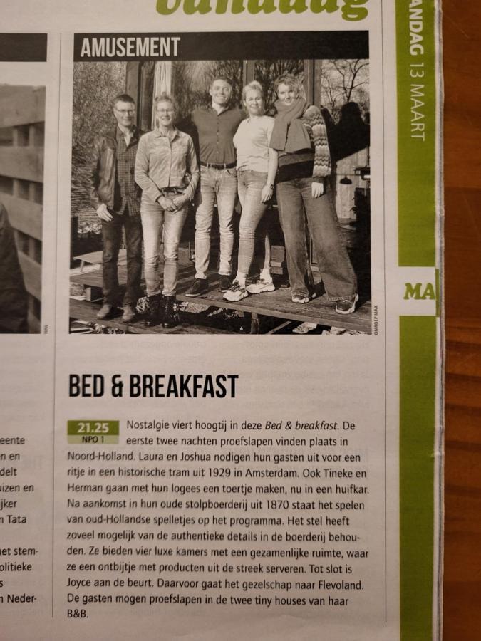 B & B De Tocht Berkhout Eksteriør bilde